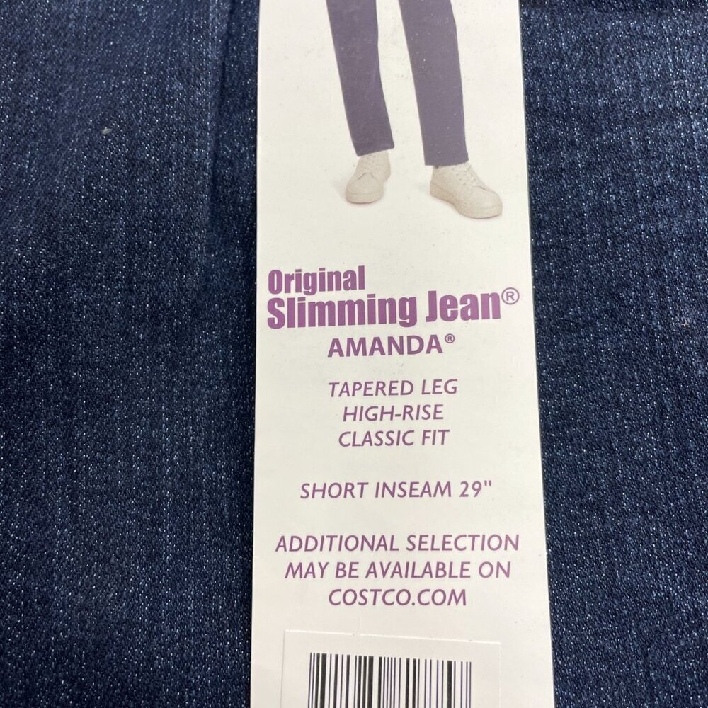 NEW Gloria Vanderbilt Amanda Women's Size 10S Original Slimming Jeans - Picture 3 of 13
